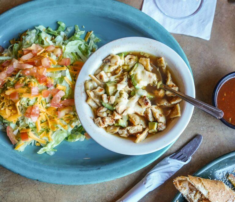 Soup and Tostada Salad Combo